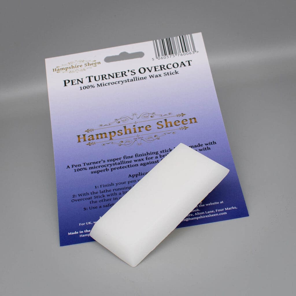 Hampshire Sheen Pen Turners Overcoat Microcrystalline Stick